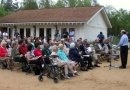 Mayor Kuperberg greets the audience