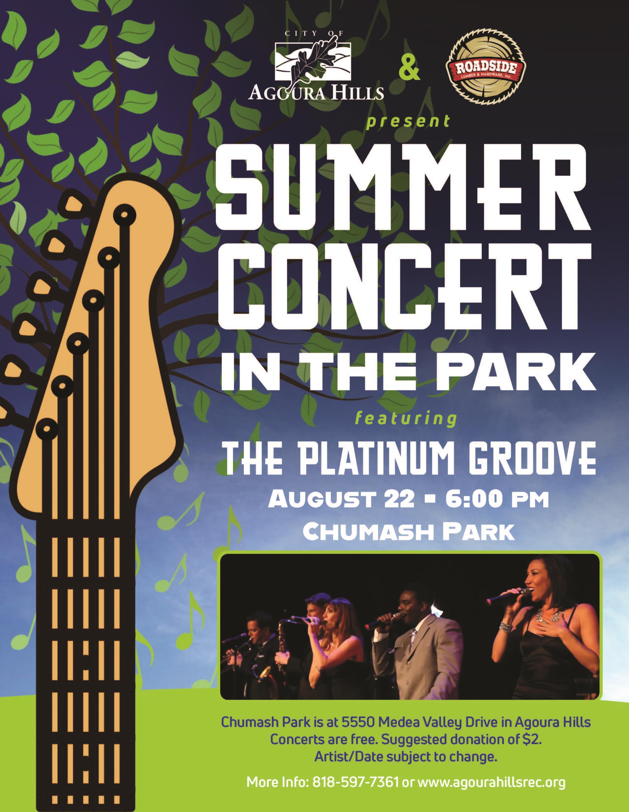 Concert in the Park 8.22.21