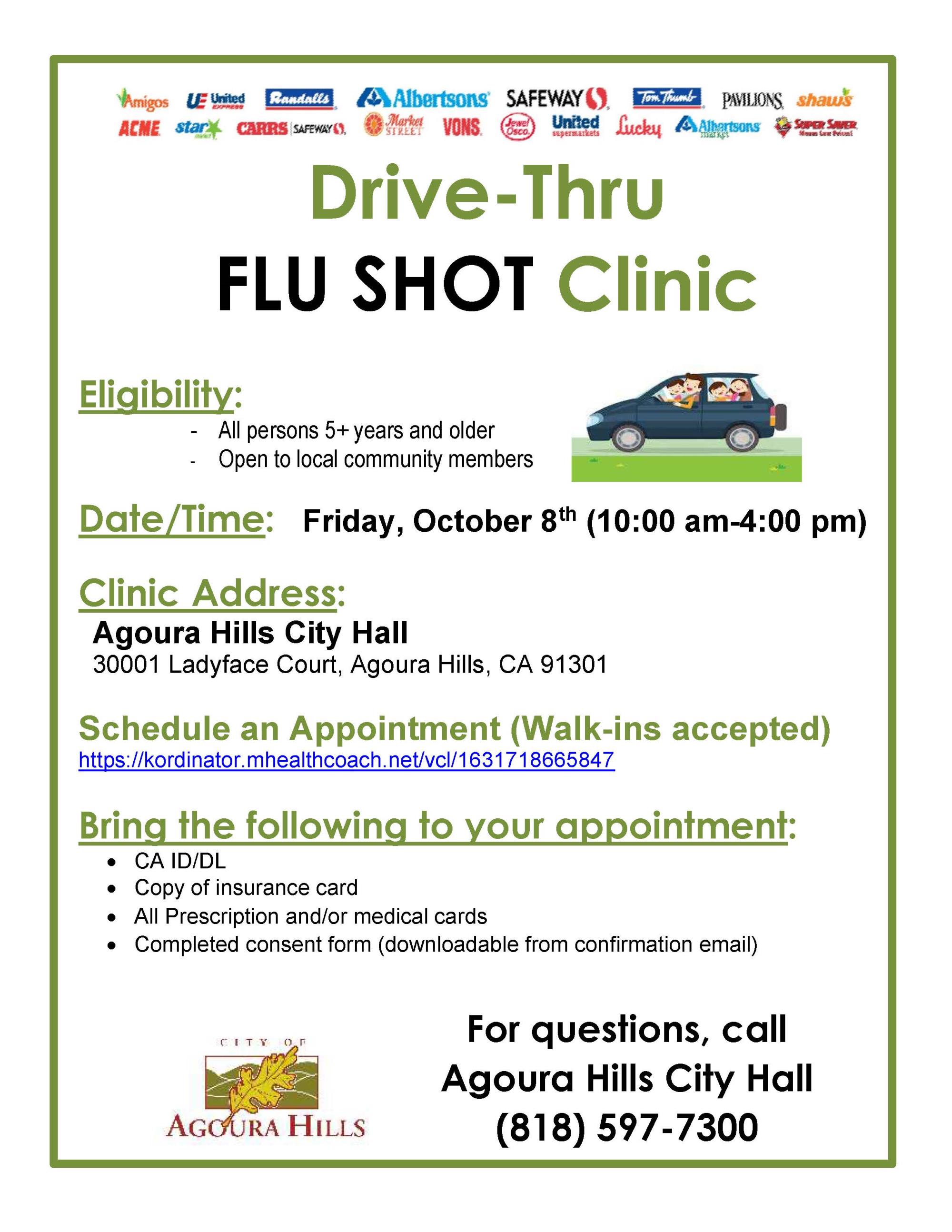 FluShotDriveThruClinic