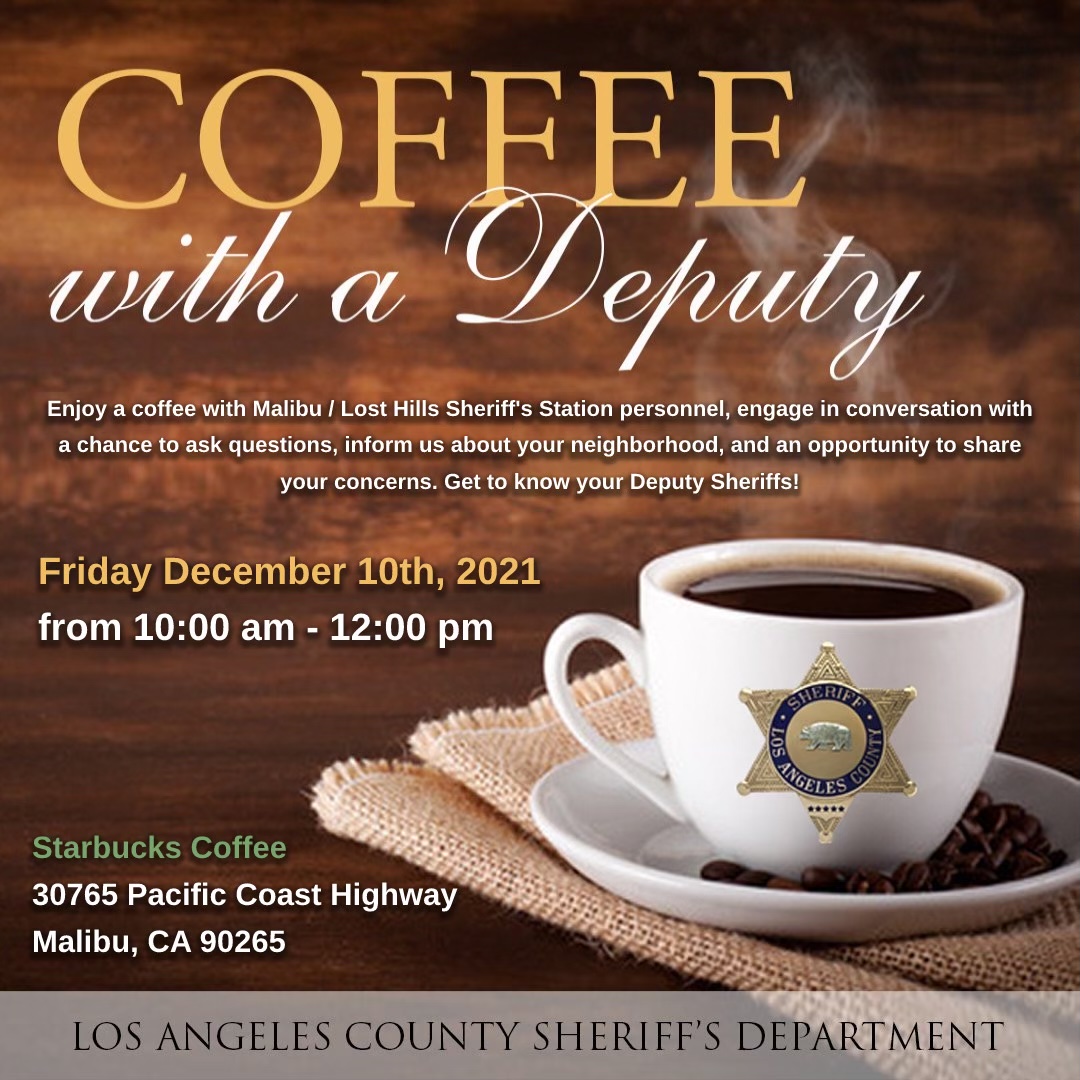 Coffee with a deputy