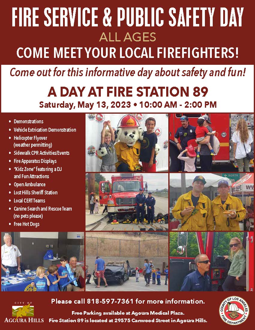 Public Safety Day Flyer 2023